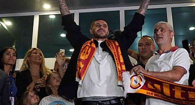 Mauro Icardi, İstanbul'a geldi