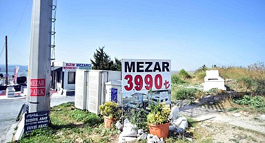 Mezar maliyetleri arttı, en düşük mezar taşı 500 lira