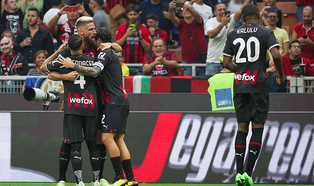 Milano derbisinde 3 puan Milan'ın