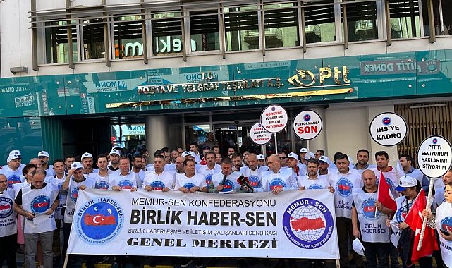 PTT'ye farklı statüdeki personel istihdamı tepkisi