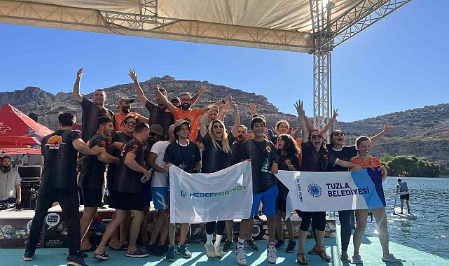 Rumkale Su Sporları Festivali Drogan Bot yarışlarından Tuzla'ya kupa