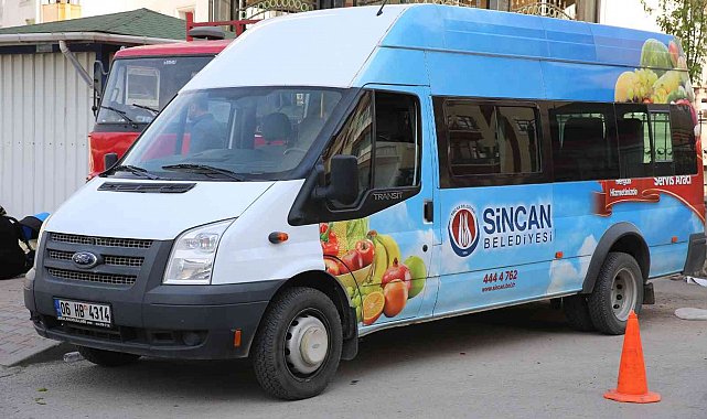Sincan Belediyesi ücretsiz servislerle vatandaşın yükünü hafifletiyor
