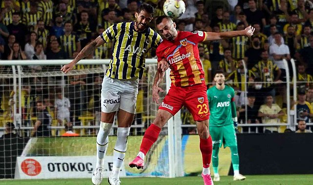 Spor Toto Süper Lig: Fenerbahçe: 2 - Kayserispor: 0