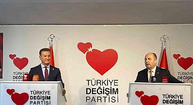 TDP Genel Başkanı Sarıgül, ANAP Genel Başkanı Çelebi'yi kabul etti