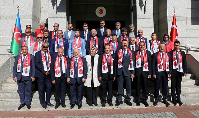 TOBB Başkanı Hisarcıklıoğlu'na Azerbaycan 'Dostluk Nişanı'