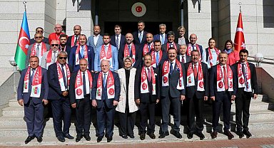 TOBB Başkanı Hisarcıklıoğlu'na Azerbaycan 'Dostluk Nişanı'
