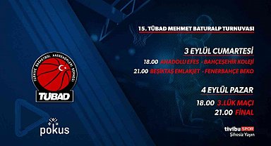 TÜBAD Turnuvası Tivibu Spor'da yayınlanacak