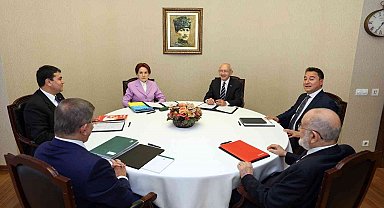 Altılı Masa'nın ikinci tur toplantısının ilki sona erdi