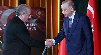 Cumhurbaşkanı Erdoğan, 29 Ekim Cumhuriyet Bayramı tebriklerini kabul etti