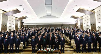 Cumhurbaşkanı Erdoğan, AYM üyesi Muhterem İnce'nin yemin törenine katıldı