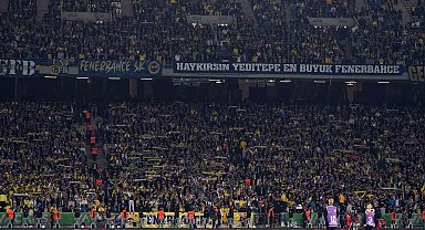 Fenerbahçeli 25 bin taraftar Olimpiyat Stadı'nda