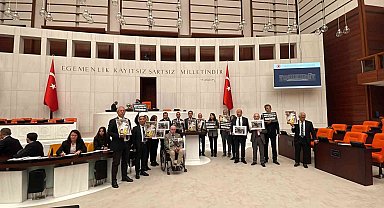 HDP milletvekillerinden TBMM'de eylem