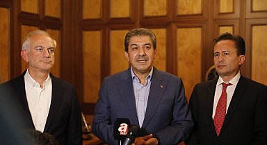 İBB Meclisi AK Parti grubundan Başkan Yazıcı'ya geçmiş olsun ziyareti