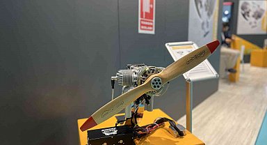 İHA'lar için üretilen yerli motorlar SAHA Expo'da sergileniyor