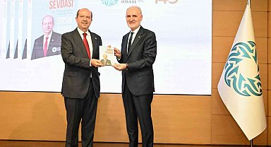 KKTC Cumhurbaşkanı Ersin Tatar, İTO'da 'Kıbrıs Sevdası' kitabının tanıtımına katıldı