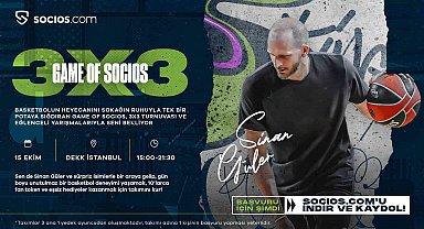 Sinan Güler, Game of Socios'da sahada olacak
