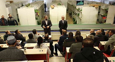 ATO Başkan Yardımcısı Yılmaz, Çiçek Mezatı'nda