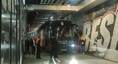 Beşiktaş stada geldi ve tesislere geri döndü