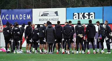 Beşiktaş'ta çalışmalar devam etti