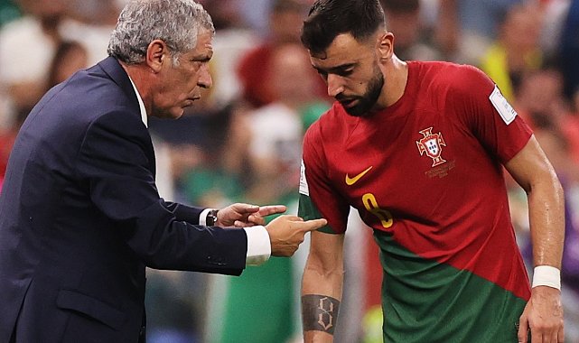 Bruno Fernandes'ten Dünya Kupası'nda siftah