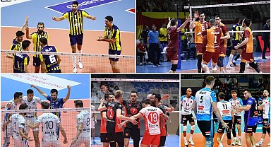 CEV Şampiyonlar Ligi ve CEV Kupası'nda heyecan devem ediyor