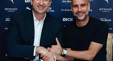 City, Guardiola'nın sözleşmesini 2025 yılına uzattı