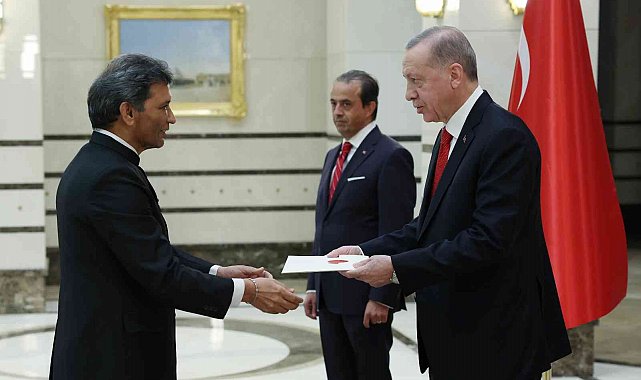 Cumhurbaşkanı Erdoğan, Hindistan Büyükelçisi Paul'u kabul etti