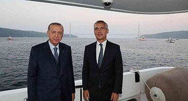 Cumhurbaşkanı Erdoğan, NATO Genel Sekreteri Stoltenberg'i kabul etti