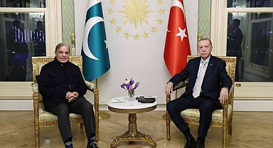 Cumhurbaşkanı Erdoğan, Pakistan Başbakanı Şerif ile görüşme gerçekleştirdi