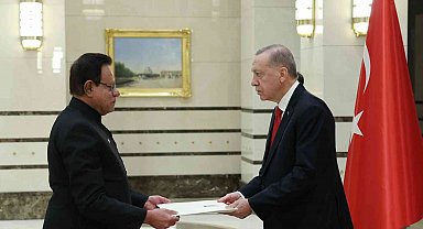 Cumhurbaşkanı Erdoğan, Pakistan Büyükelçisi Junaid'i kabul etti