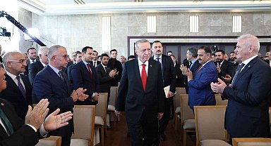 Cumhurbaşkanı Erdoğan "Şut ve Gol: Türk Futbol Tarihi" sergisinin açılışını yaptı