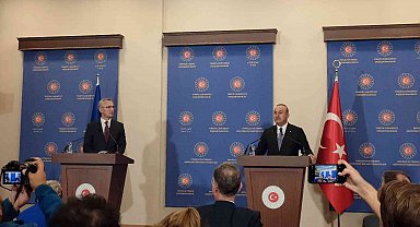 Dışişleri Bakanı Çavuşoğlu NATO Genel Sekreteri Stoltenberg ile bir araya geldi