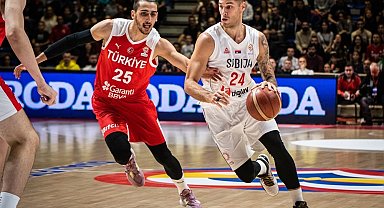 FIBA 2023 Dünya Kupası Avrupa Elemeleri: Sırbistan: 77 - Türkiye: 76