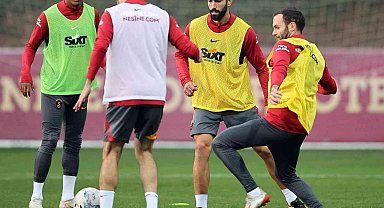 Galatasaray, Beşiktaş maçı hazırlıklarını sürdürdü