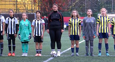 Maltepe'de kadın yönelik şiddete 'BJK-FB Farkındalık Maçı' ile dikkat çekildi