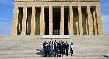 Yargıtay Cumhuriyet Başsavcısı Şahin, Rusya Federasyonu Başsavcısı Krasnov'u ağırladı