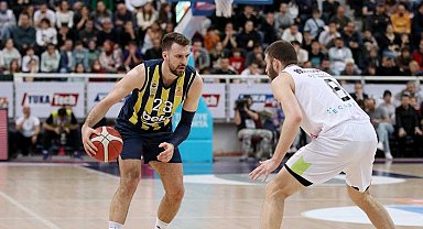 Basketbol Süper Ligi: Yukatel Merkezefendi Belediye Basket: 80 - Fenerbahçe Beko: 77