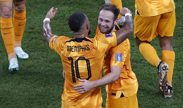 Dünya Kupası'nda ilk çeyrek finalist Hollanda