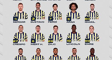 Fenerbahçe'nin Trabzonspor maçı kamp kadrosu belli oldu