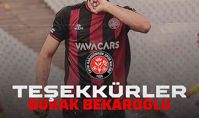 Karagümrük, Burak Bekaroğlu ile yolların ayrıldığını açıkladı