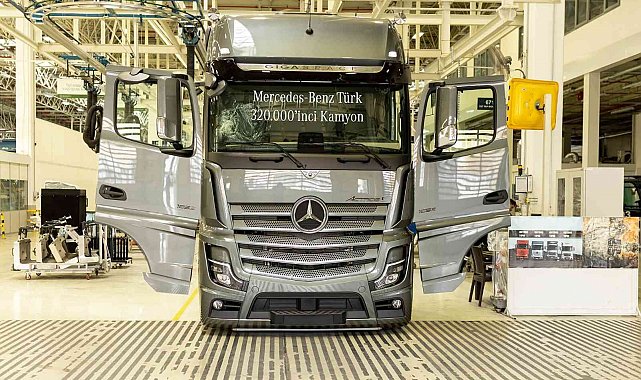 Mercedes-Benz Türk, 320 bininci kamyonunu üretti