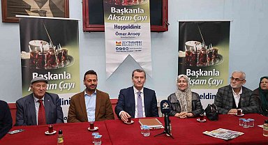 "Başkanla Akşam Çayı Programı"nın ilki Yeşiltepe Mahallesi'nde düzenlendi