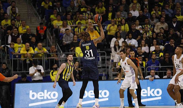 THY Euroleague: Fenerbahçe Beko: 71 - Real Madrid: 85