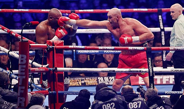 Tyson Fury, Derek Chisora'yı devirdi ve WBC ağır sıklet kemerini korudu
