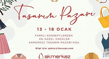 Akmerkez Tasarım Pazarı başladı