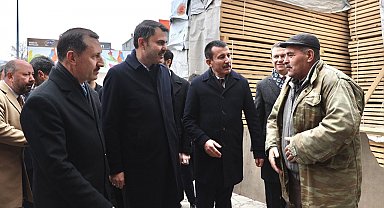 Bakan Murat Kurum: "Bizler hiçbir zaman sahadan, esnafımızın yanından ayrılmadık"
