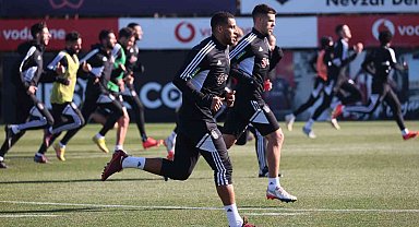 Beşiktaş'ta, Kasımpaşa maçı hazırlıkları devam ediyor