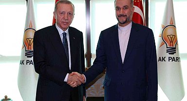 Cumhurbaşkanı Erdoğan, İran Dışişleri Bakanı Hüseyin Emir Abdullahiyan'ı kabul etti.