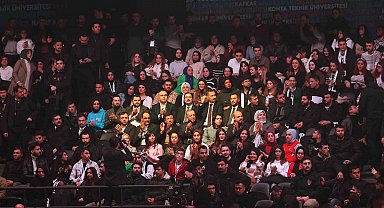 Cumhurbaşkanı Erdoğan: "Gençlerimizle aramıza girmeye çalışanlara izin vermeyeceğiz"