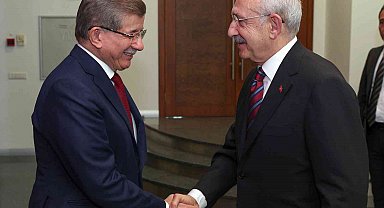 Davutoğlu, CHP Lideri Kılıçdaroğlu'nu ziyaret etti